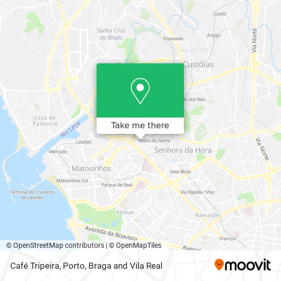 Café Tripeira mapa