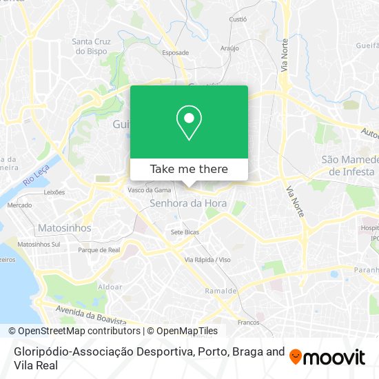 Gloripódio-Associação Desportiva map