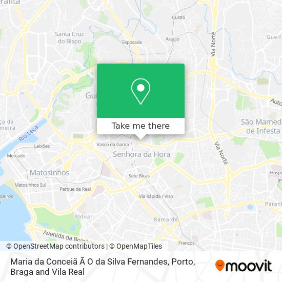 Maria da Conceiã Ã O da Silva Fernandes map