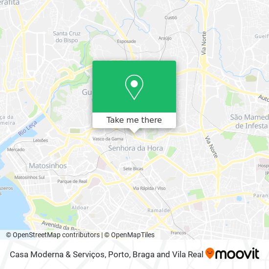 Casa Moderna & Serviços map