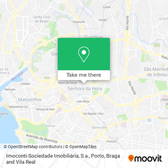 Imoconti-Sociedade Imobiliária, S.a. map