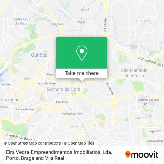 Eira Vedra-Empreendimentos Imobiliarios, Lda map