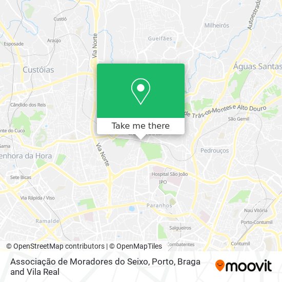 Associação de Moradores do Seixo map