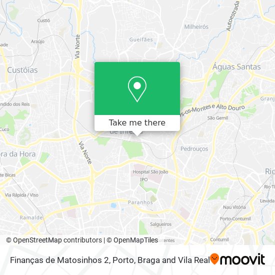 Finanças de Matosinhos 2 mapa