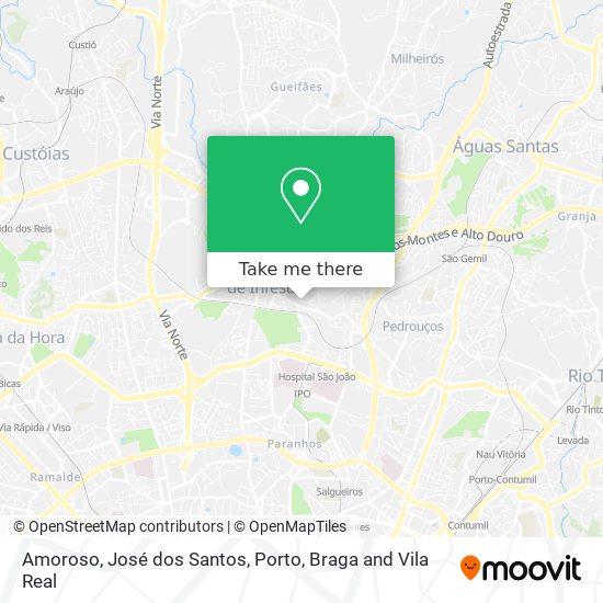 Amoroso, José dos Santos map