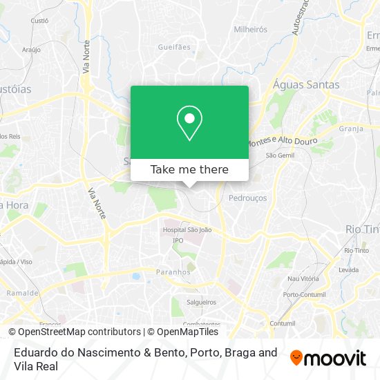 Eduardo do Nascimento & Bento map