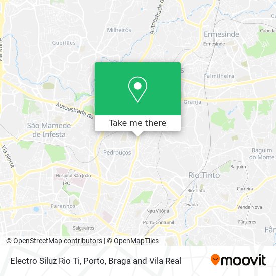 Electro Siluz Rio Ti map