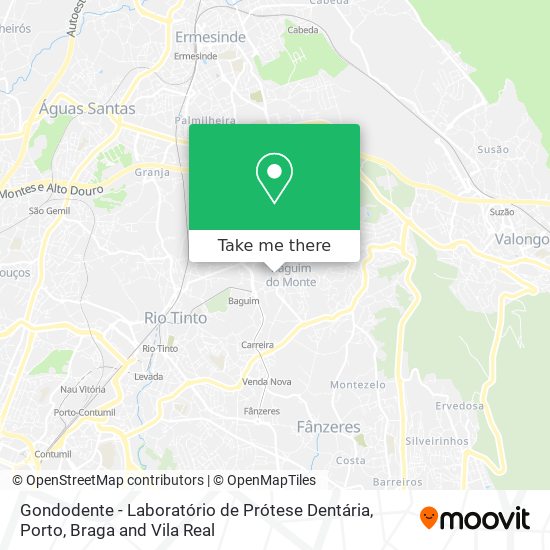 Gondodente - Laboratório de Prótese Dentária map
