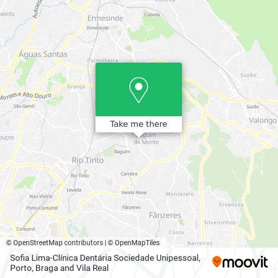 Sofia Lima-Clínica Dentária Sociedade Unipessoal map