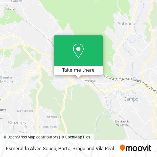 Esmeralda Alves Sousa mapa