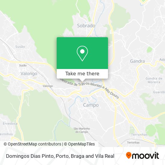 Domingos Dias Pinto map