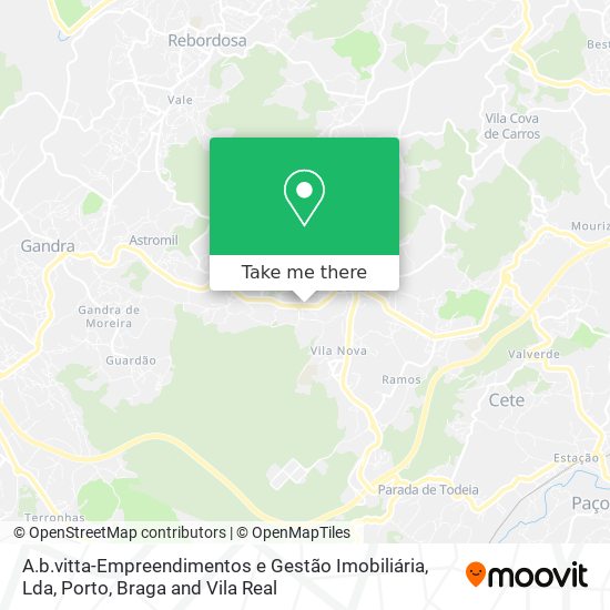 A.b.vitta-Empreendimentos e Gestão Imobiliária, Lda mapa