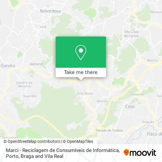 Marci - Reciclagem de Consumíveis de Informática map