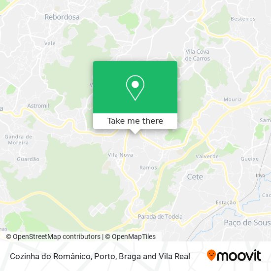 Cozinha do Românico map