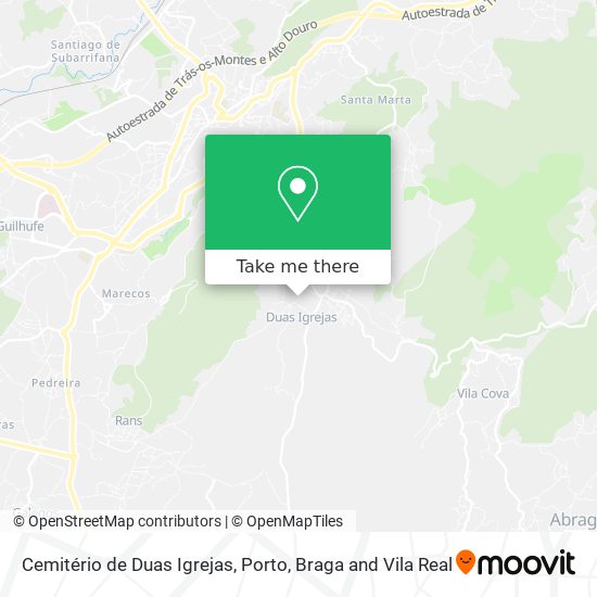 Cemitério de Duas Igrejas map