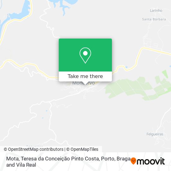 Mota, Teresa da Conceição Pinto Costa mapa