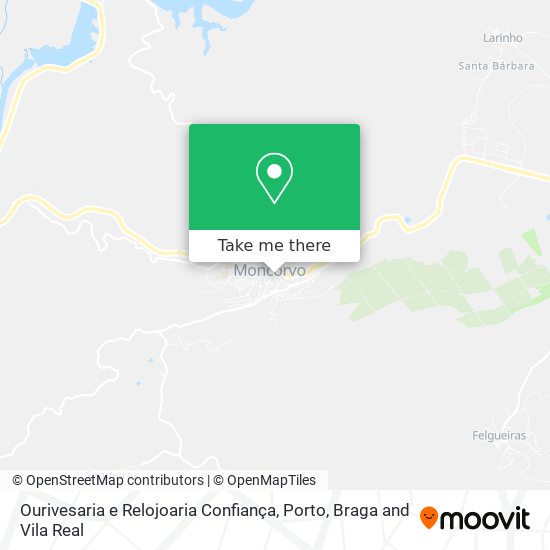 Ourivesaria e Relojoaria Confiança mapa