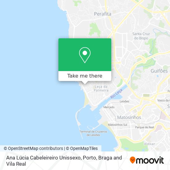 Ana Lúcia Cabeleireiro Unissexo map