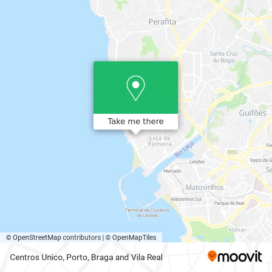 Centros Unico map