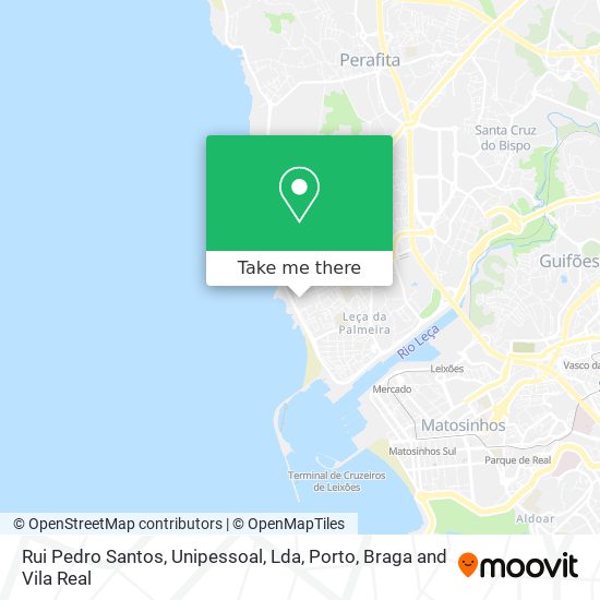 Rui Pedro Santos, Unipessoal, Lda map