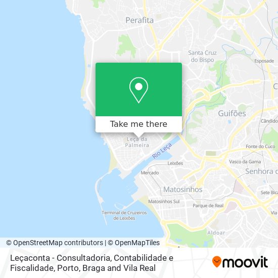 Leçaconta - Consultadoria, Contabilidade e Fiscalidade map