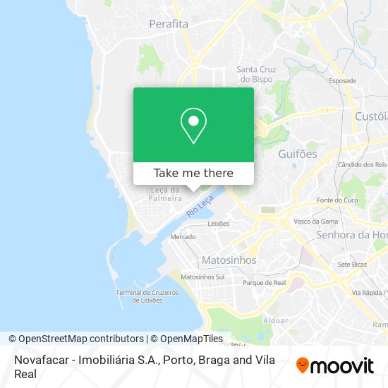 Novafacar - Imobiliária S.A. mapa