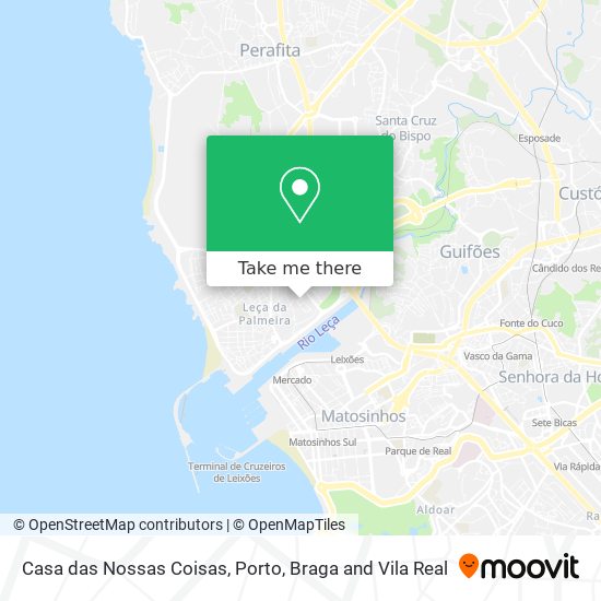 Casa das Nossas Coisas mapa