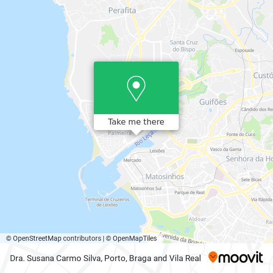 Dra. Susana Carmo Silva mapa