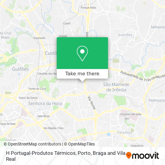 H Portugal-Produtos Térmicos map