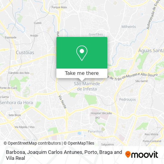 Barbosa, Joaquim Carlos Antunes map