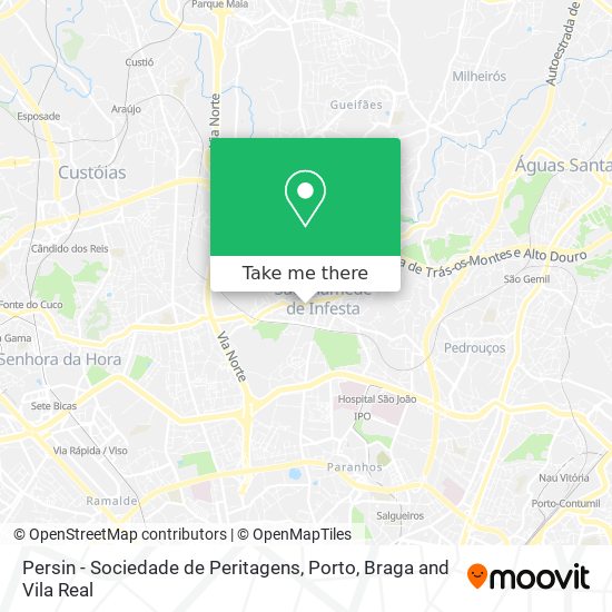 Persin - Sociedade de Peritagens map