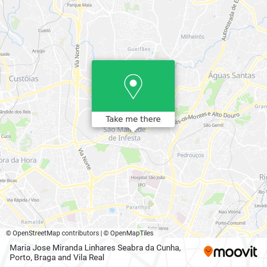 Maria Jose Miranda Linhares Seabra da Cunha map