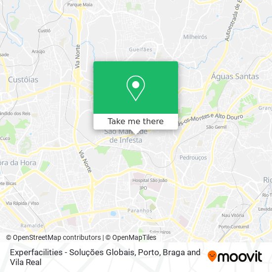 Experfacilities - Soluções Globais mapa