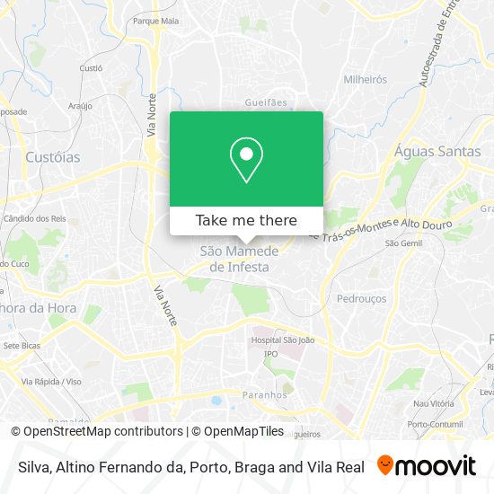 Silva, Altino Fernando da mapa