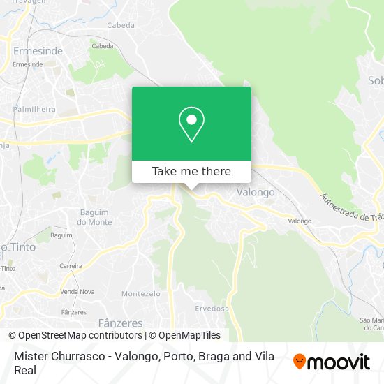 Mister Churrasco - Valongo map