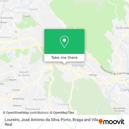 Loureiro, José António da Silva map