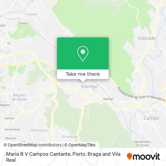 Maria B V Campos Cantante map