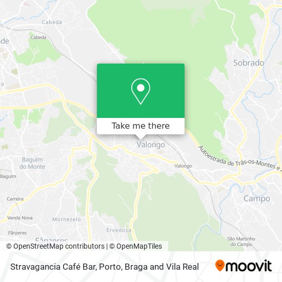 Stravagancia Café Bar map