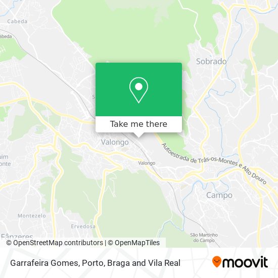 Garrafeira Gomes mapa
