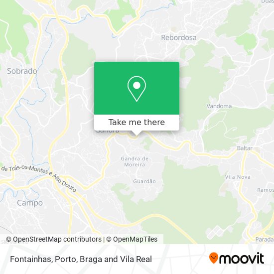 Fontainhas map