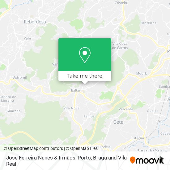 Jose Ferreira Nunes & Irmãos map