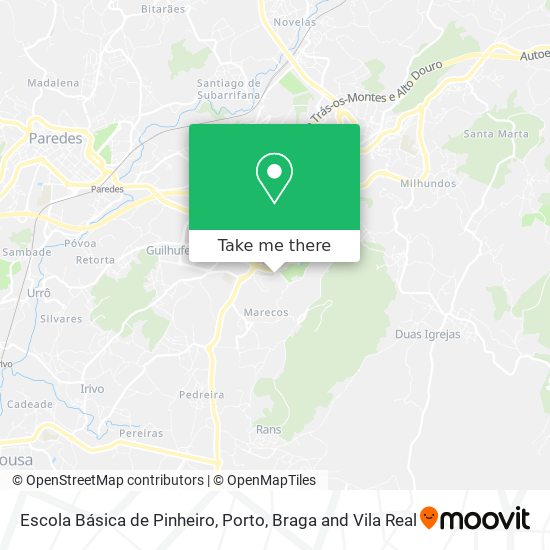 Escola Básica de Pinheiro map