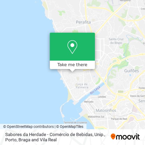 Sabores da Herdade - Comércio de Bebidas, Unip. mapa