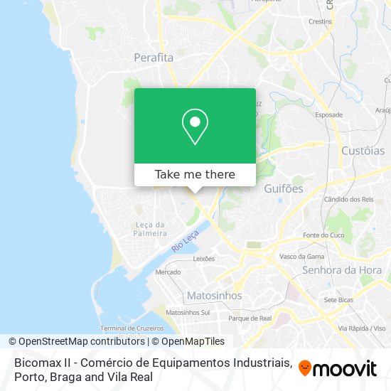 Bicomax II - Comércio de Equipamentos Industriais mapa