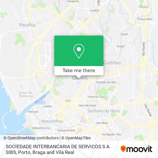 SOCIEDADE INTERBANCARIA DE SERVICOS S A SIBS mapa