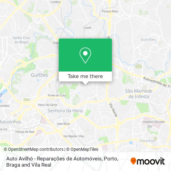 Auto Avilhó - Reparações de Automóveis mapa