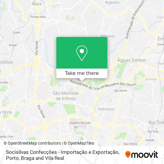 Socisilvas Confecções - Importação e Exportação map