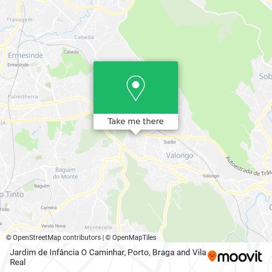 Jardim de Infância O Caminhar map