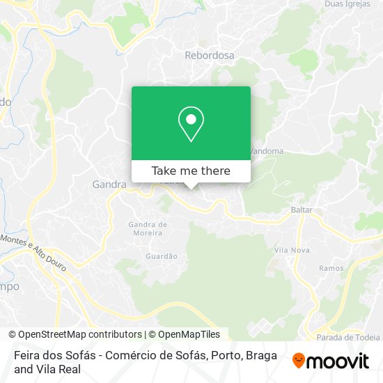 Feira dos Sofás - Comércio de Sofás map