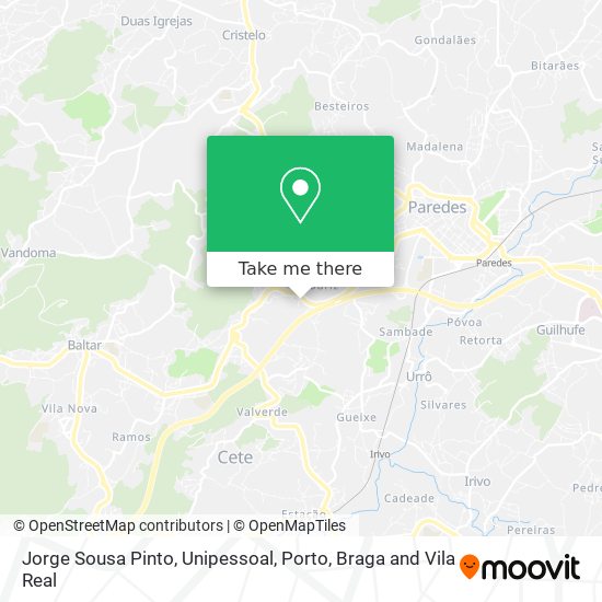 Jorge Sousa Pinto, Unipessoal map